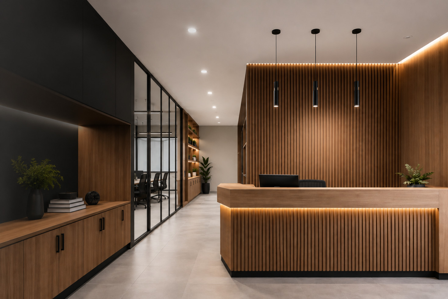 Premium commercial office joinery by Renolux Sydney