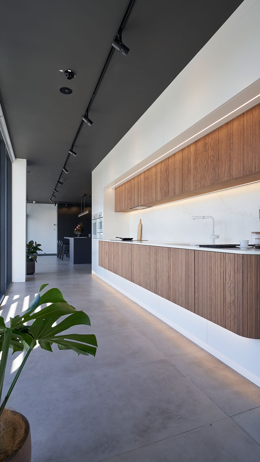 Natural minimalist custom Renolux kitchen