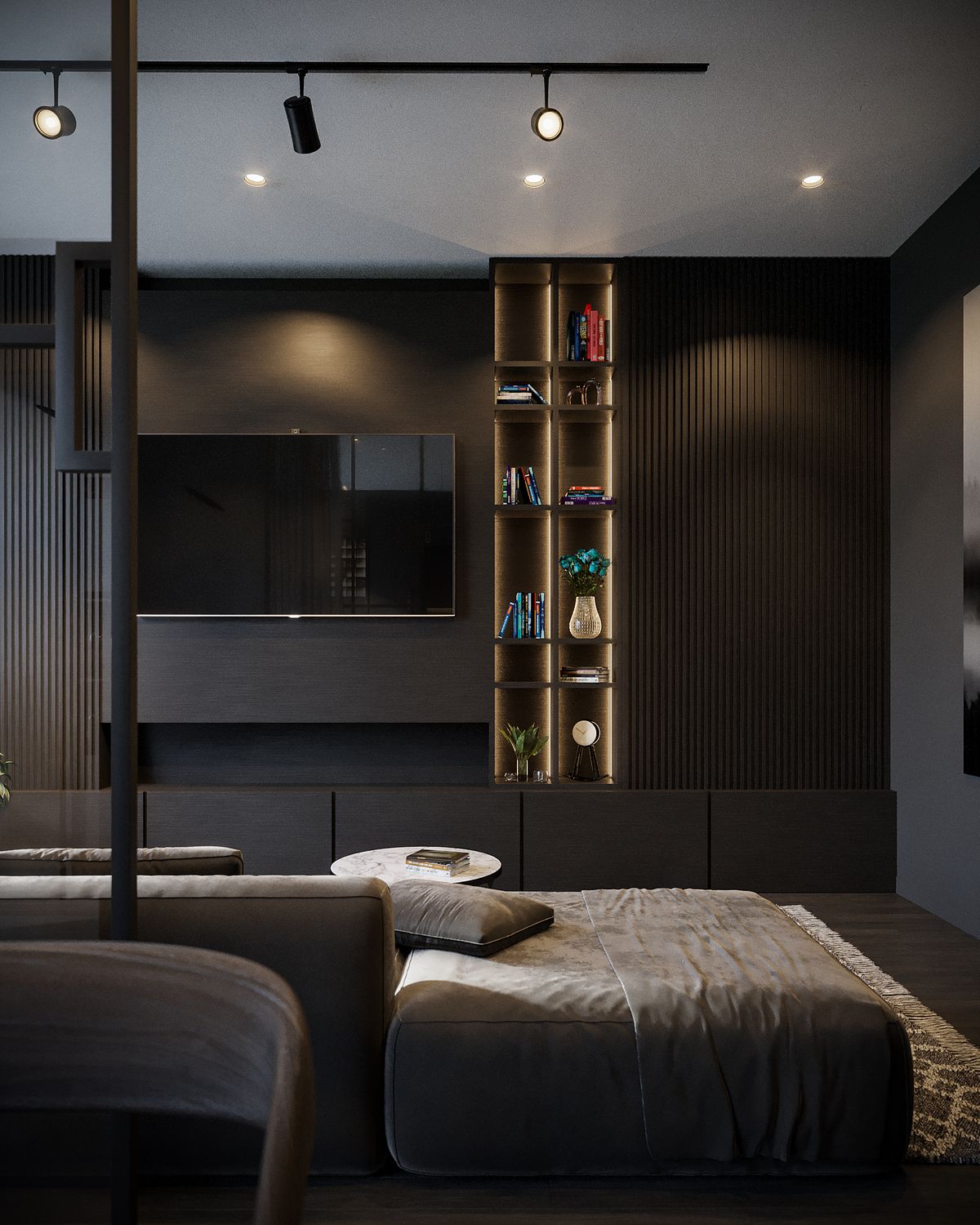 Custom TV and entertainment unit inspiration for Renolux joinery